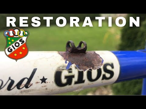 GIOS vintage road bike restoration
