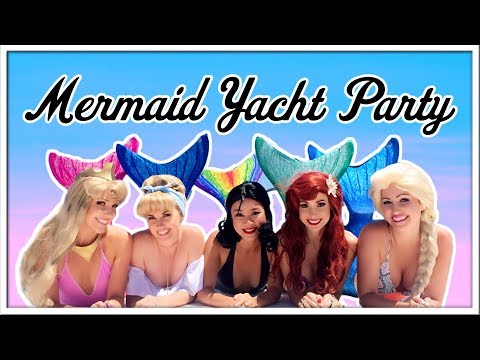 Disney Princess Adventure - Mermaid Yacht Party Video