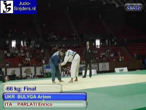 Judo 2009 Yerevan: Bulgyga (UKR) - Parlati (ITA) [-66kg].