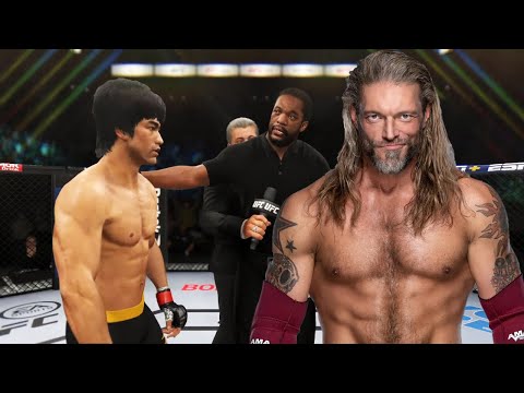 UFC 4 | Bruce Lee vs. Wrestler Edge (WWE) (EA Sports UFC 4)