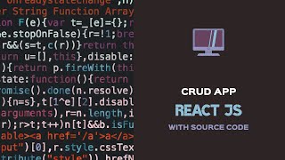 Download the video "CRUD ReactJS: Fetch API, Component, Modal"