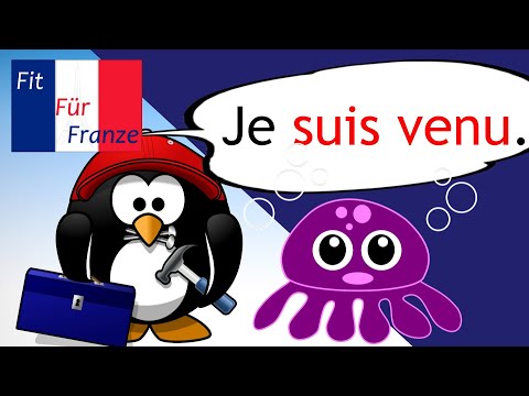 Passé composé mit être | Révision | #französischlernen