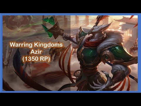 Warring Kingdoms Azir Skin