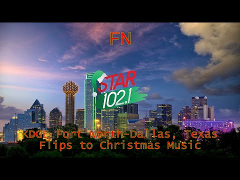 Star 102.1 Flips to Christmas Music (11/7/2025)