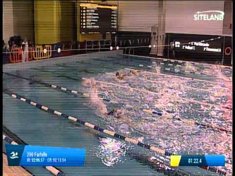 Serie 1 dei 200 Farfalla Juniores F - 7° Trofeo SOGEIS Montichiari