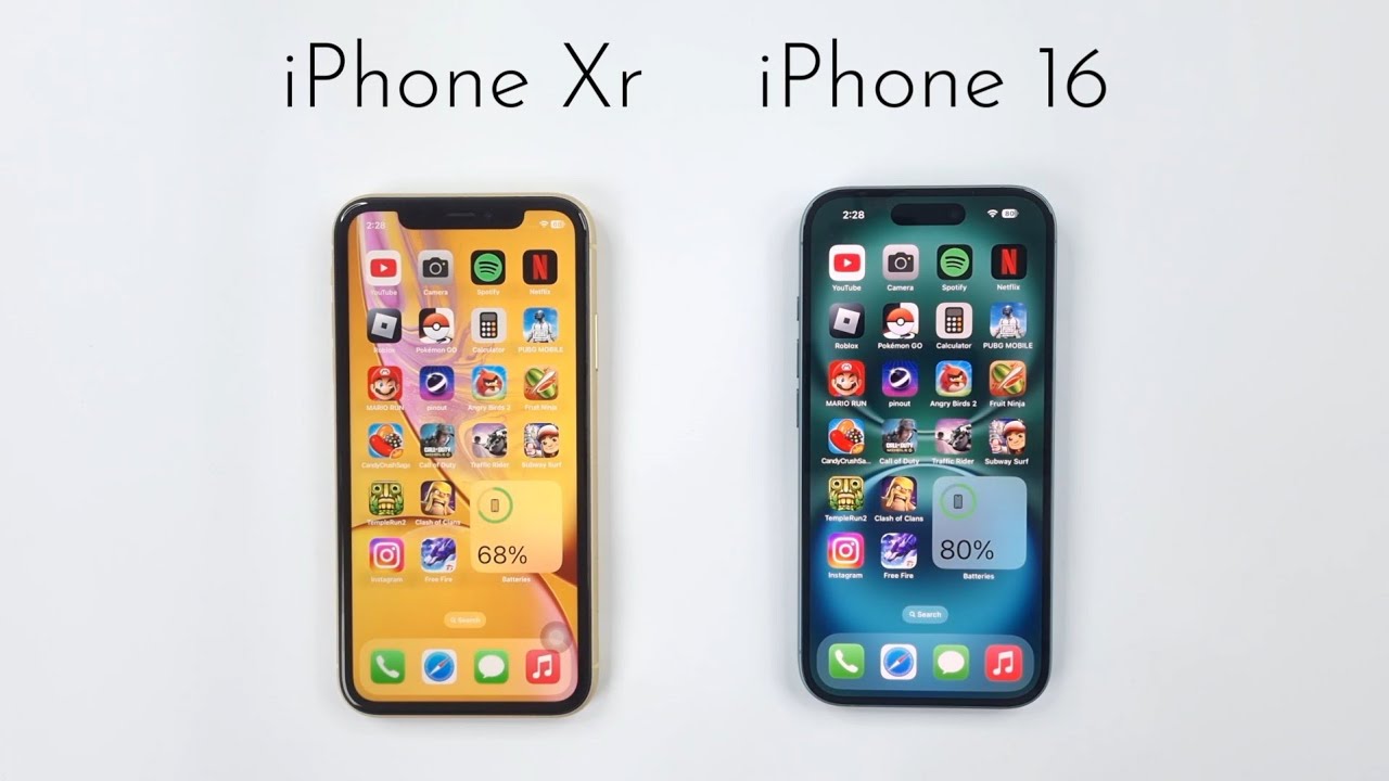 iPhone 16 vs iPhone XR - SPEED TEST!