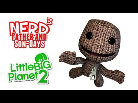 Nerd³'s Father and Son-Days - Build MOAR Stuff! LittleBigPlanet 2