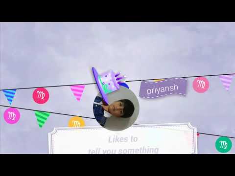 Happy birthday priyansh