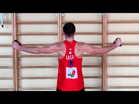Volleyball Warm-up with Strength Band