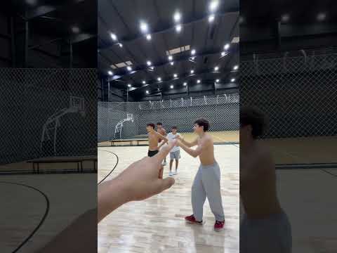 1 on 1 with legend Elie Mchantaf😱 #basketball