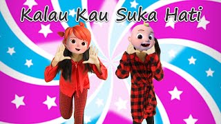 Download lagu KALAU KAU SUKA HATI ♥ IF YOU HAPPY ♥ Lagu Anak dan Balita Indonesia with COCOMELON mp3