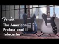 Fender American Professional II Telecaster MN 3-Color Sunburst thumbnail 8
