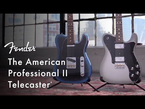 Fender American Professional II Telecaster 6-String Electric Guitar (Right-Handed, Roasted Pine)