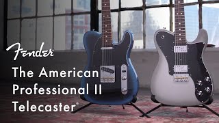 YouTube Video - American Professional II Telecaster & American Professional II Series by Fender