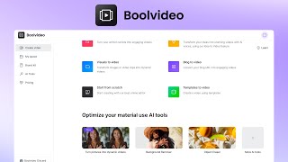 Introducing Boolvideo 2.0 - The New AI Tool for Creating Videos#aitools #videomarketing