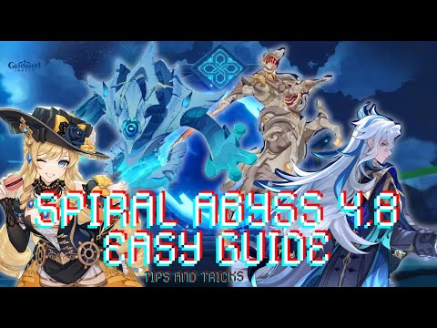 Easy clear Spiral Abyss 4.8 Floor 12 Guide | Genshin Impact 4.8 Pre-Natlan