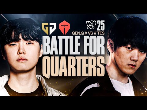 GenG vs TES WINNER MAKES TOP 8 | IWD 2025 WORLDS