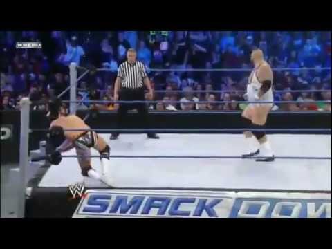 Brodus Clay VS Alex Riley - SmackDown 27.01.2012