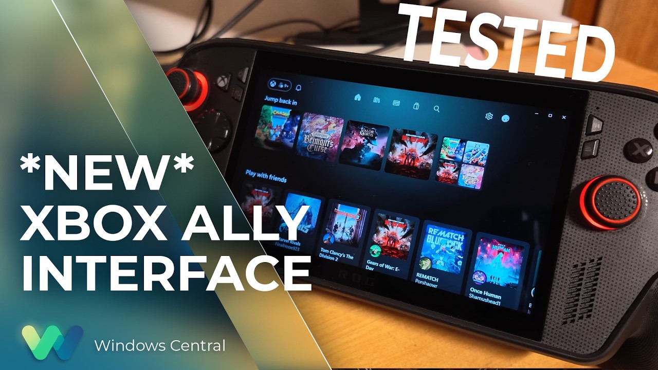 TESTED: *NEW* Xbox Ally interface for 2026, maybe Xbox Helix too? - YouTube