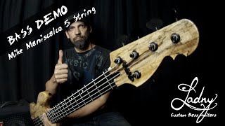 Video thumbnail for Mike's Reverse P/MM Bass Demo by Ladny Guitars