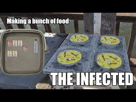 The Infected S6E28 - Making some food | Placing more Aluminum extractors