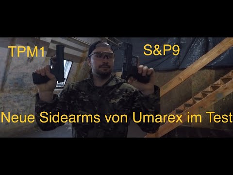 AREA13 | Umarex T4E TPM1 und Smith & Wesson M&P9 cal. 43 Test deutsch | Paintball und Airsoft