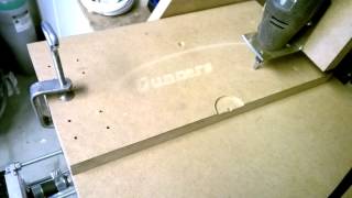 CNC fräs byggd i mdf