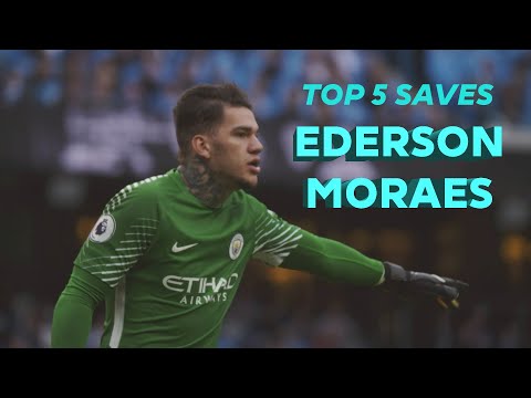 PREMIER LEAGUE | Top 5 Saves Ederson Moraes