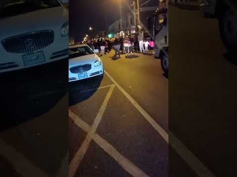 Aqua string band returns after the Mummers new year parade!