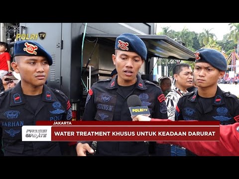 PRESISI UPDATE: WATER TREATMENT BRIMOB, WUJUD PELAYANAN AIR BERSIH UNTUK RAKYAT 01/07/25 (18.30)
