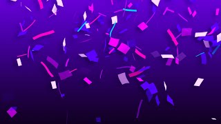 New Year Confetti Background video | Footage | Screensaver