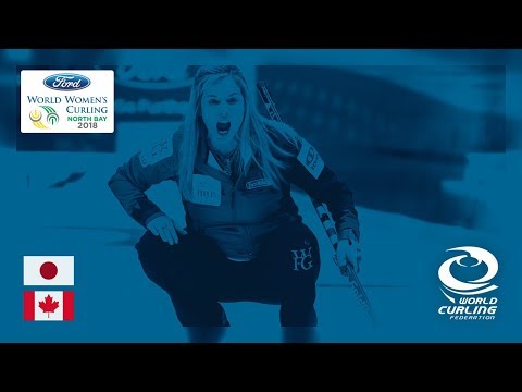 Japan v Canada - Round-robin - Ford World Women's Curling Championships 2018