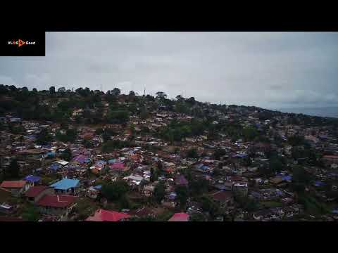 HILL COT AREA IN FREETOWN.