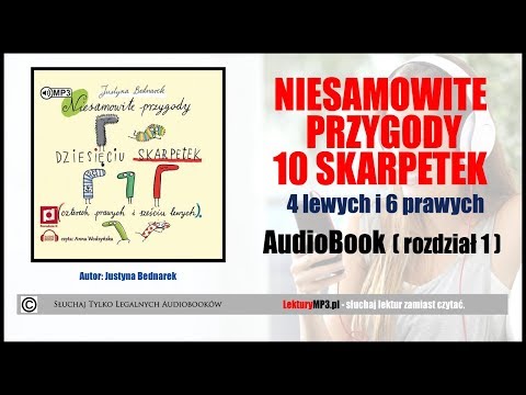 NIESAMOWITE PRZYGODY 10 SKARPETEK Audiobook MP3 🎧 Książka dla Dzieci - pobierz ✅