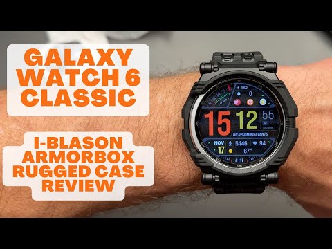 Galaxy Watch 6 Classic - I-Blason Armorbox Rugged Case Review