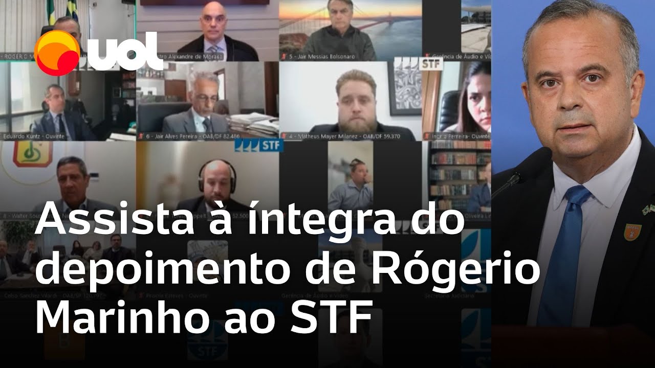 Testimony of Rogério Marinho to the STF: watch the full speech of the former Minister of Development
