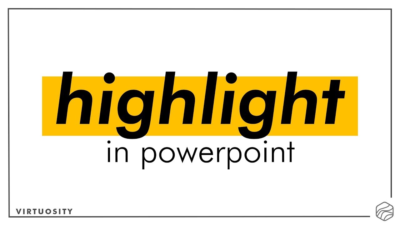 Tutorial on How to Highlight Text in PowerPoint (w/ Animations)