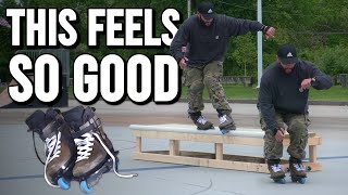 Topsoul Practice & New Switch Up // Standard Omni // Aggressive Inline Rollerblading Vlog