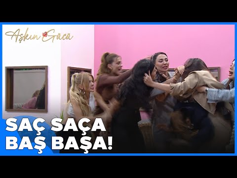 Su ile Şura Saç Saça Baş Başa Kavga Etti | Aşkın Gücü 55. Bölüm