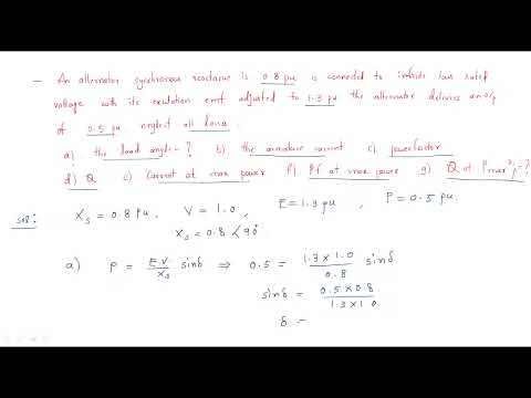 Synchronous generator Alternator Working Principle Lec 01