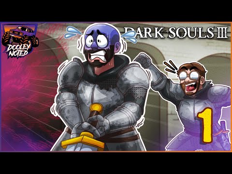 PLATY GETS JEREMY TO PLAY DARK SOULS! | Dark Souls 3 [Part 1]