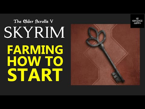 Skyrim Farming Creation Club - How to Start Farm Quest at Golden Hills Plantation