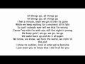 Nicki Minaj || All Things Go || Lyrics