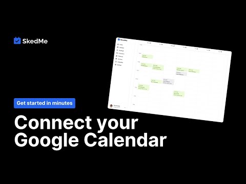 1.4 Connect your Google Calendar