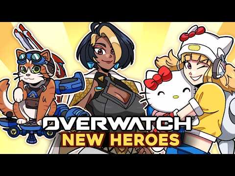 These NEW Overwatch Heroes are INSANE...