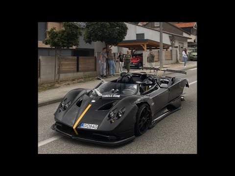 $15 Million 1 of 3 Pagani Zonda HP Barchetta crash head on into other car