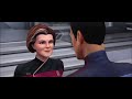 Admiral Janeway and Captain Chakotay - Star Trek: Prodigy - 1x11 
