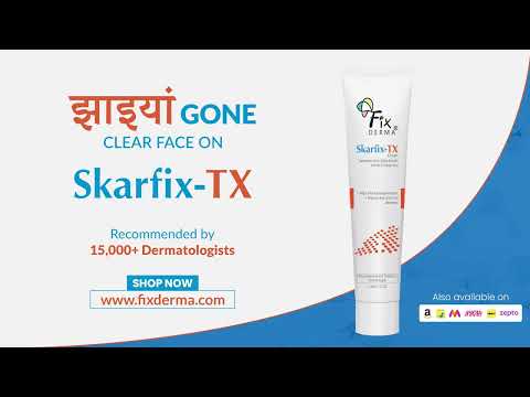 Skarfix-TX Cream – for Melasma, Dark Spots & Hyperpigmentation! Jhaiyaan Gone. Clean Face ON!