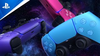 DualSense Wireless Controller (Starlight Blue) video 1