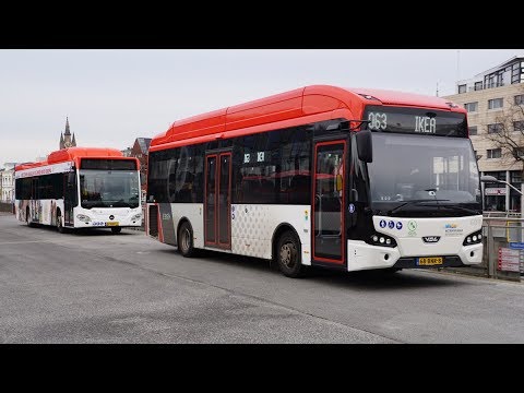 EBS autobussen in Delft